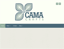 Tablet Screenshot of camacrafts.org
